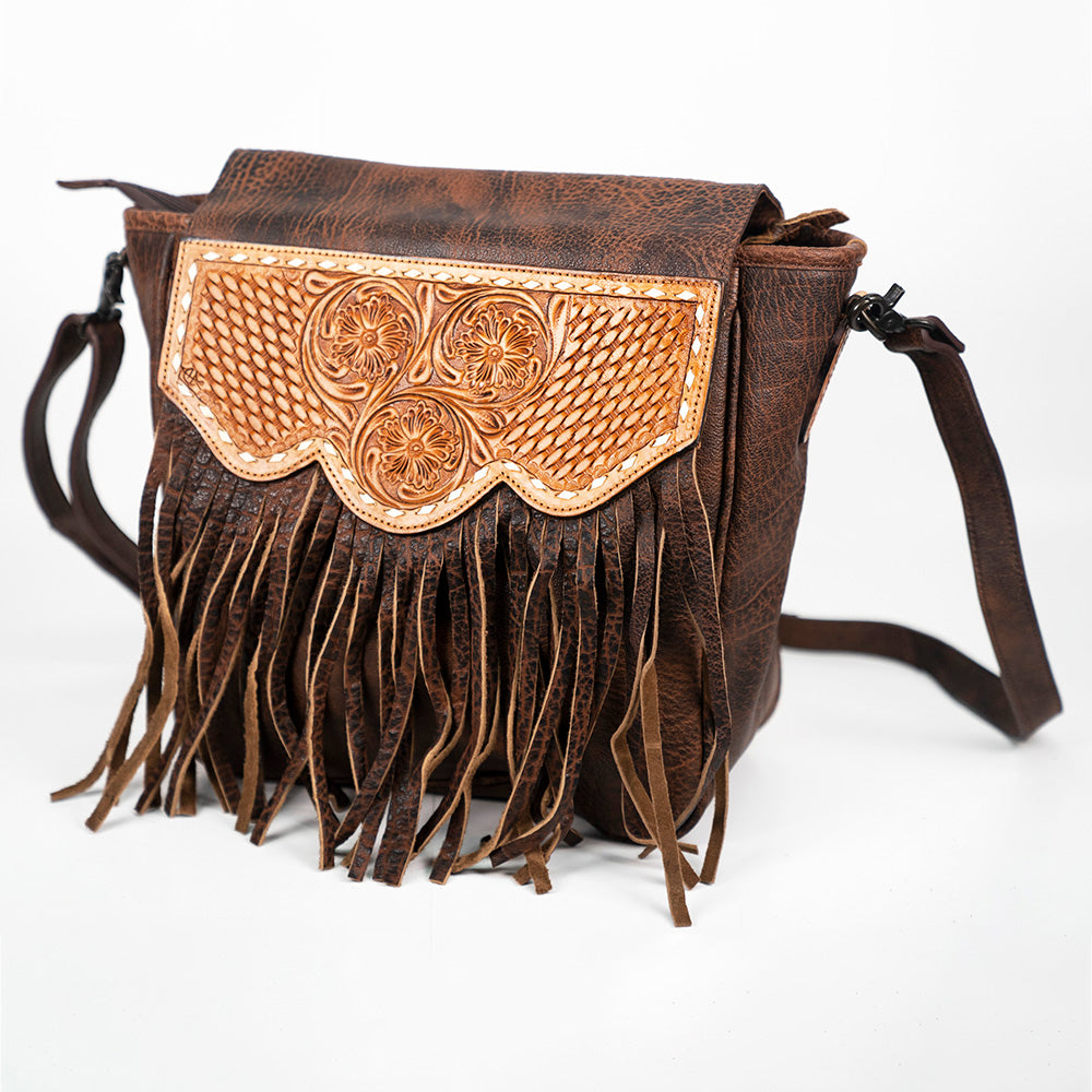 American Darling Cross Body I Hand Tooled Genuine Leather Women Bag Western Handbag Purse