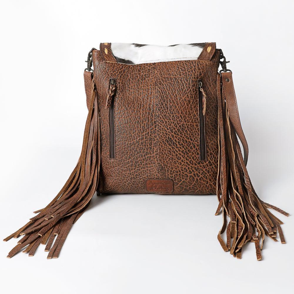 American Darling Hair-On Leather Crossbody Bag