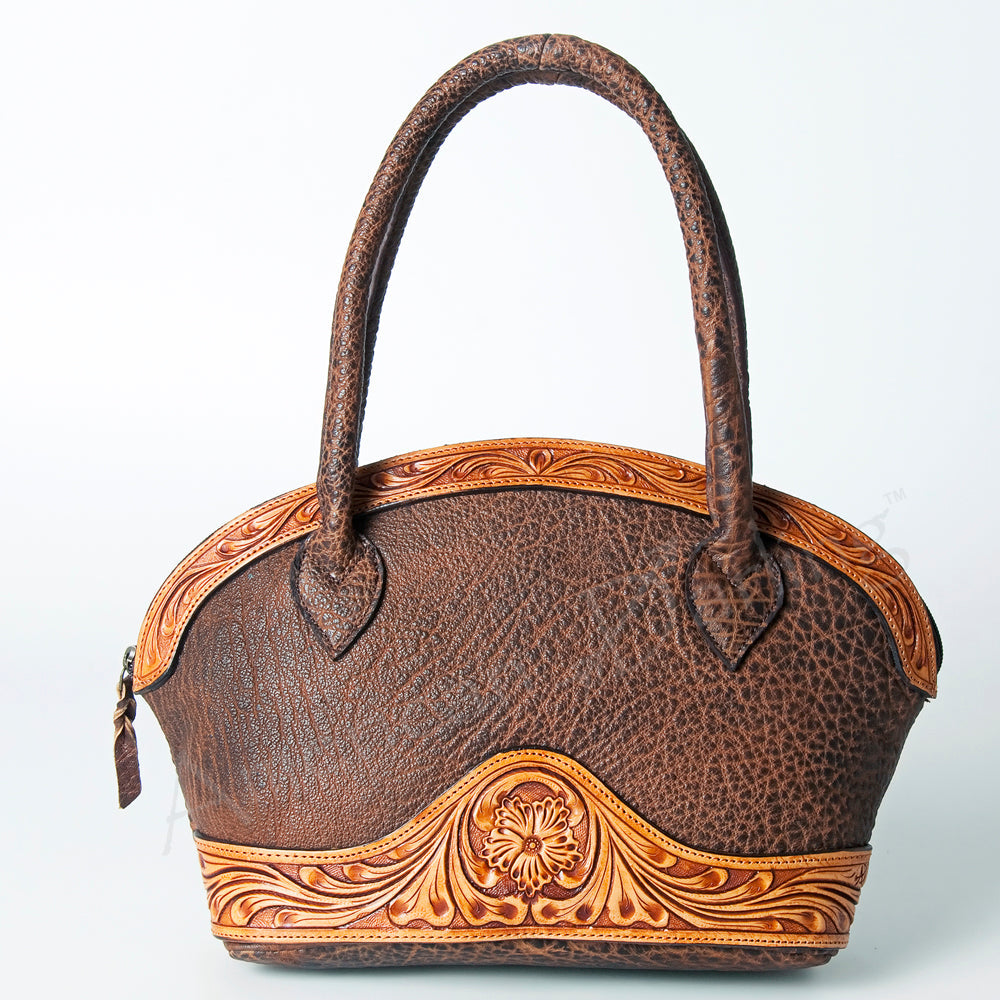 American Darling Hand-Tooled Genuine Leather Tote