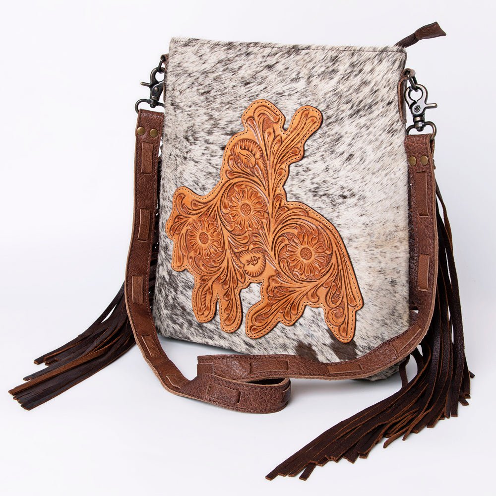 American Darling Hand Tooled Genuine Leather