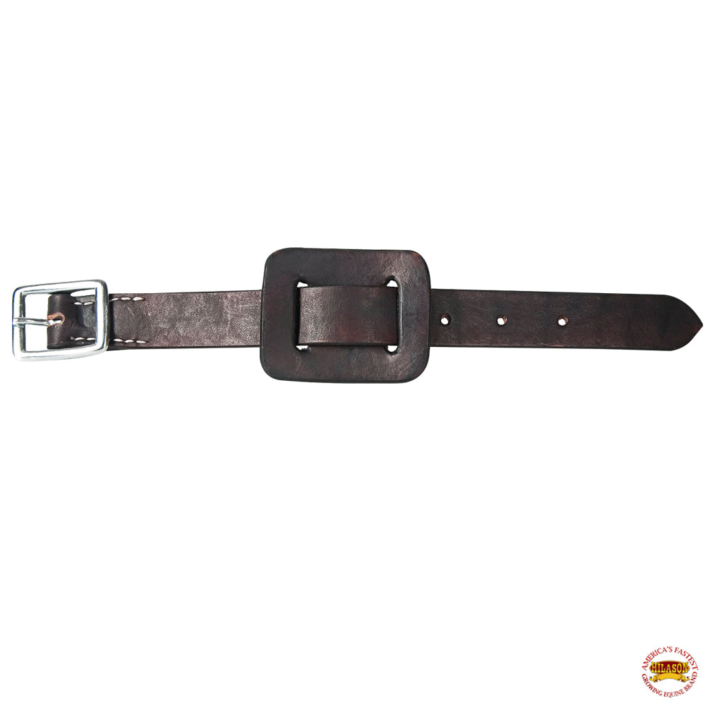 Hilason Western Leather Bull Bell Strap