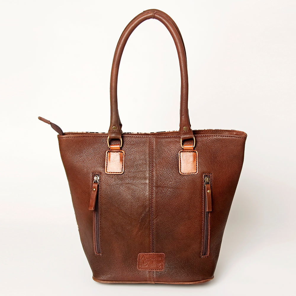 American Darling Tote Hand Tooled Genuine Leather
