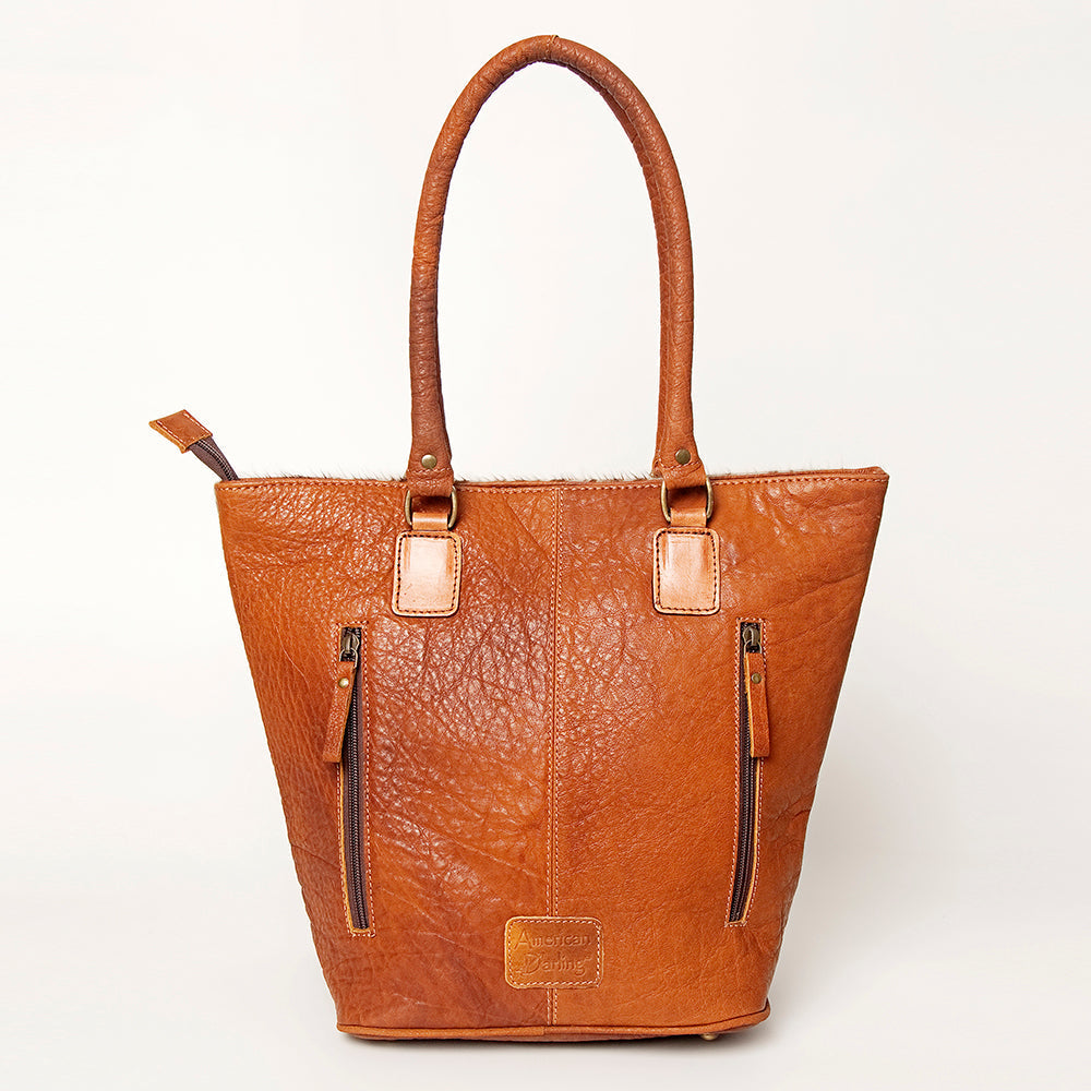 American Darling Tote Hand Tooled Genuine Leather