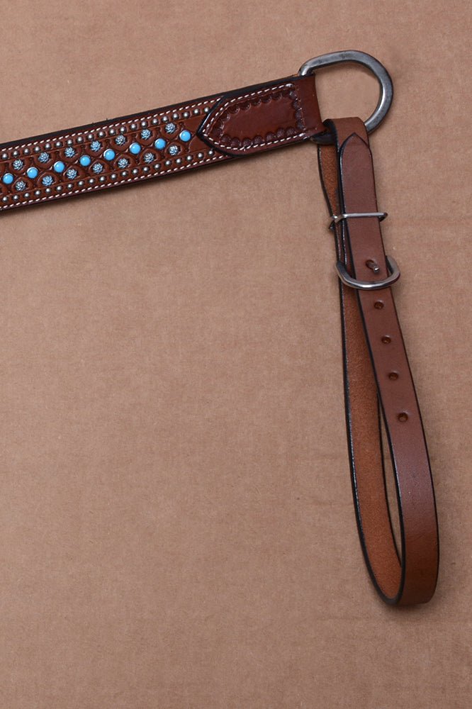 Western leather Breast Collar