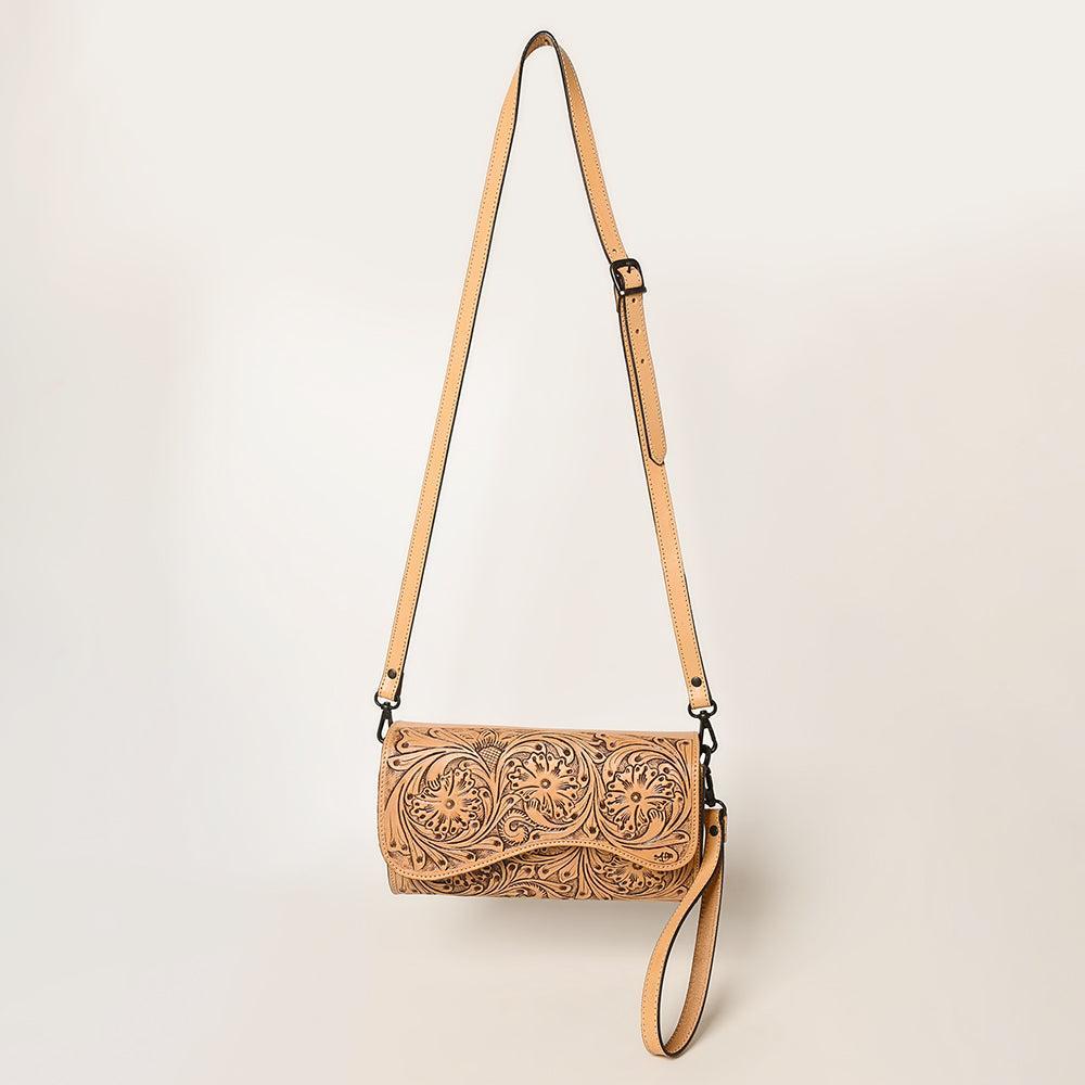American Darling Hand-Tooled Genuine Leather Wallet