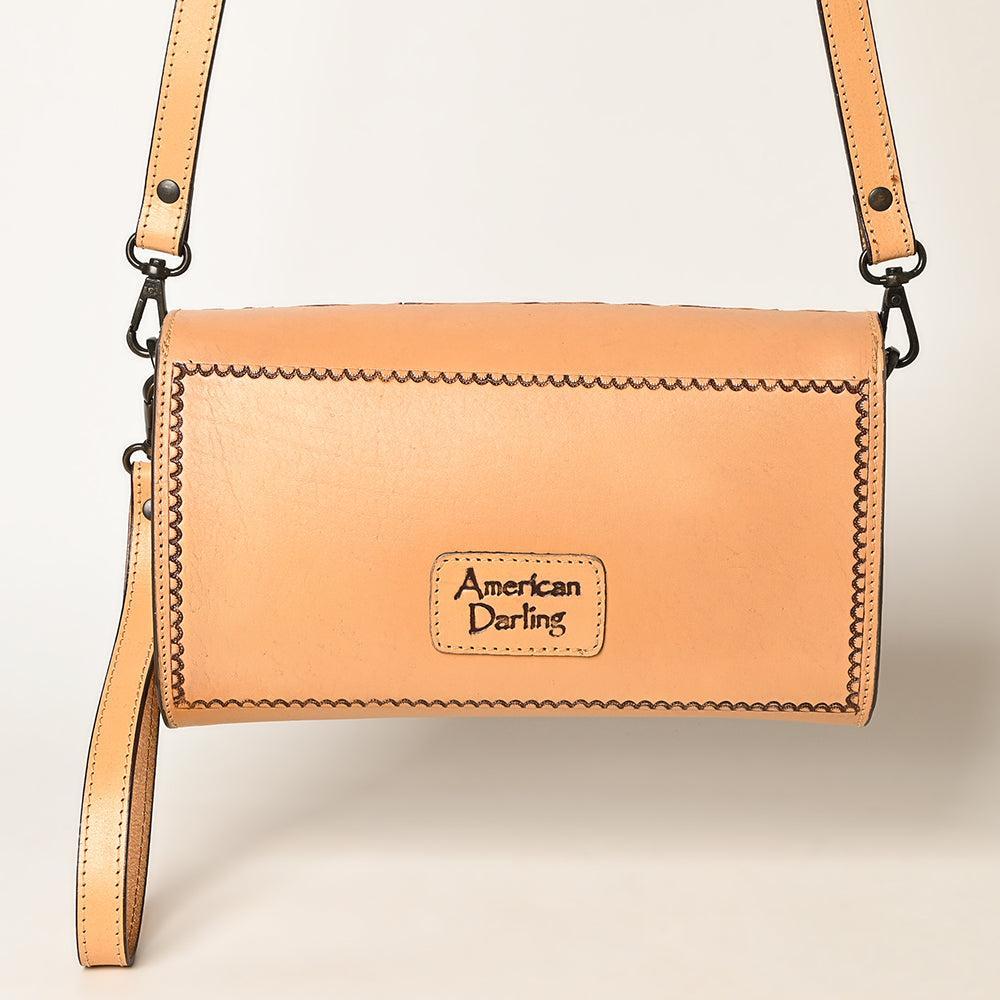 American Darling Hand-Tooled Genuine Leather Wallet