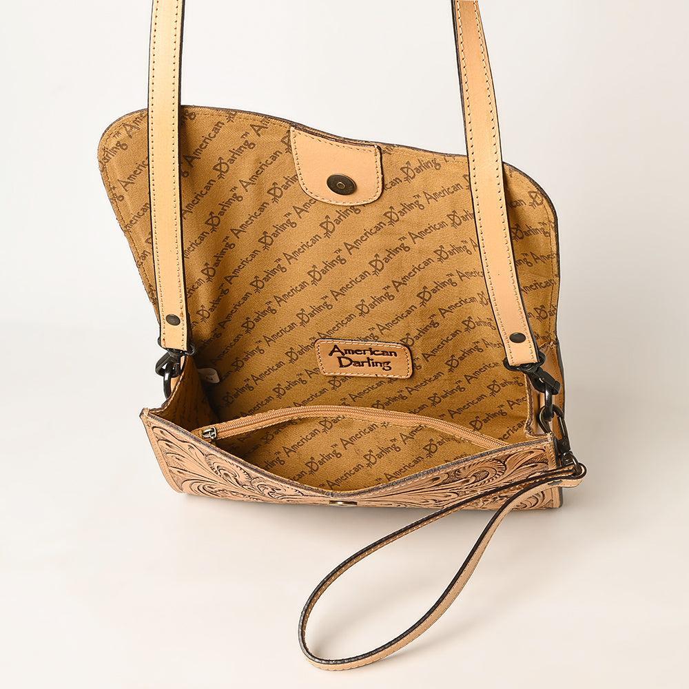 American Darling Hand-Tooled Genuine Leather Wallet