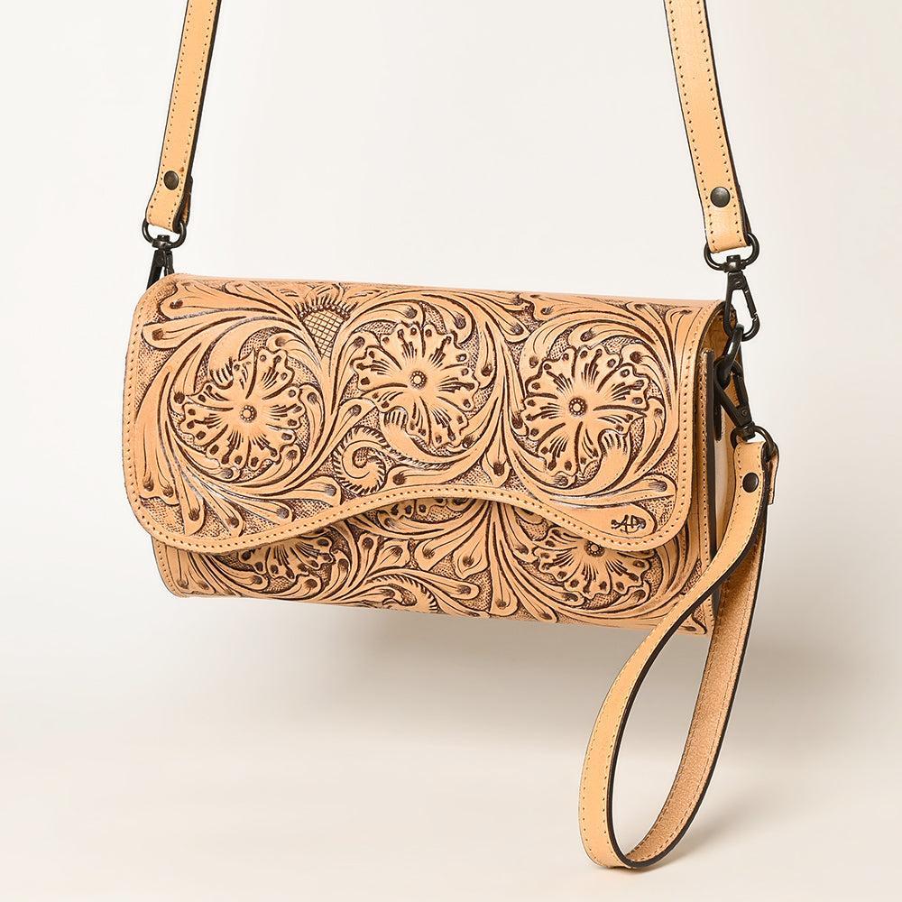 American Darling Hand-Tooled Genuine Leather Wallet