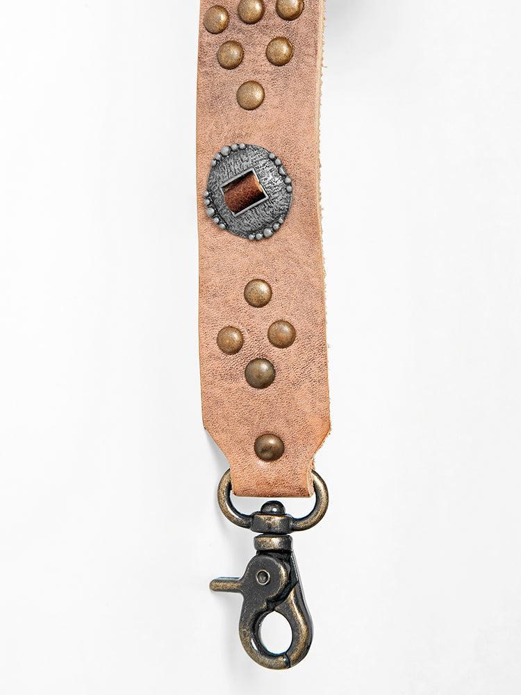 American Darling ADBT132B Full Grain Genuine Leather Crossbody Handle Strap For Bags