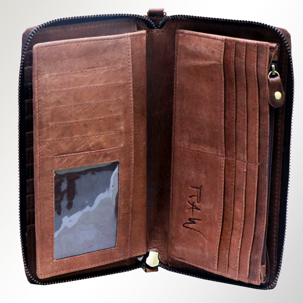American Darling Genuine Leather Clutch