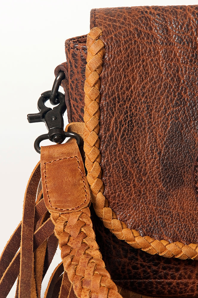 American Darling Cross Body Full Grain Genuine Leather Western Women Bag Handbag Purse | Crossbody for Cute