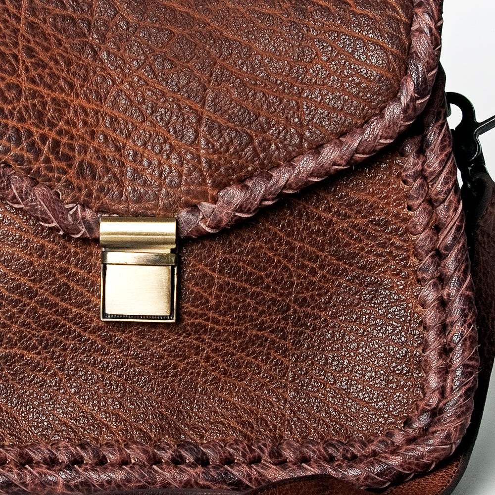 American Darling Messenger Full Grain Genuine Leather Western Women Bag Handbag Purse | Crossbody for Cute
