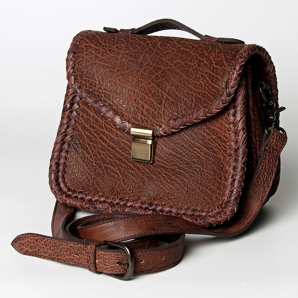 American Darling Messenger Full Grain Genuine Leather Western Women Bag Handbag Purse | Crossbody for Cute