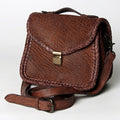 American Darling Messenger Full Grain Genuine Leather Western Women Bag Handbag Purse | Crossbody for Cute