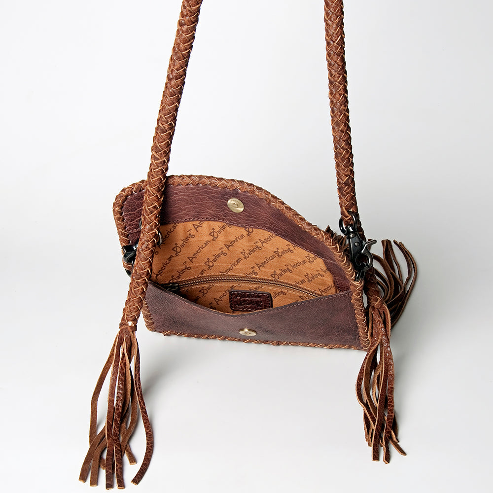 American Darling Wallet Hand Tooled Genuine Leather