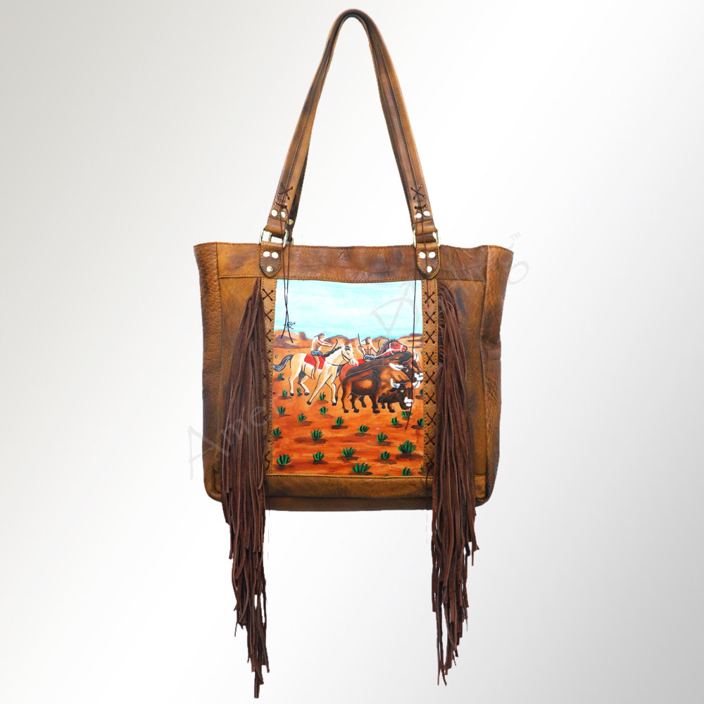 American Darling Genuine Leather Tote