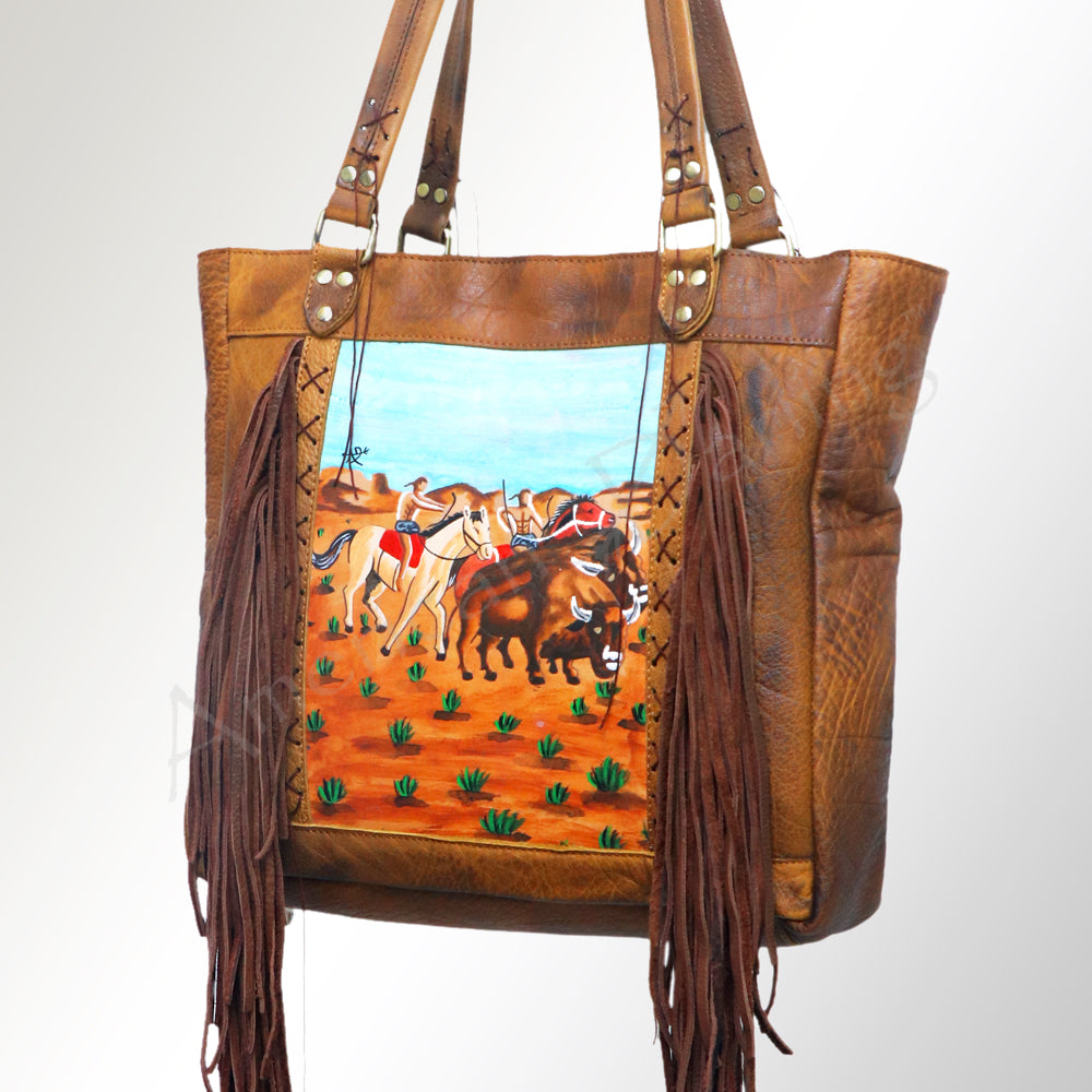 American Darling Genuine Leather Tote