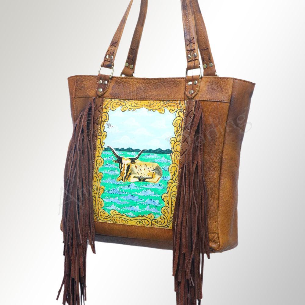 American Darling Genuine Leather Tote