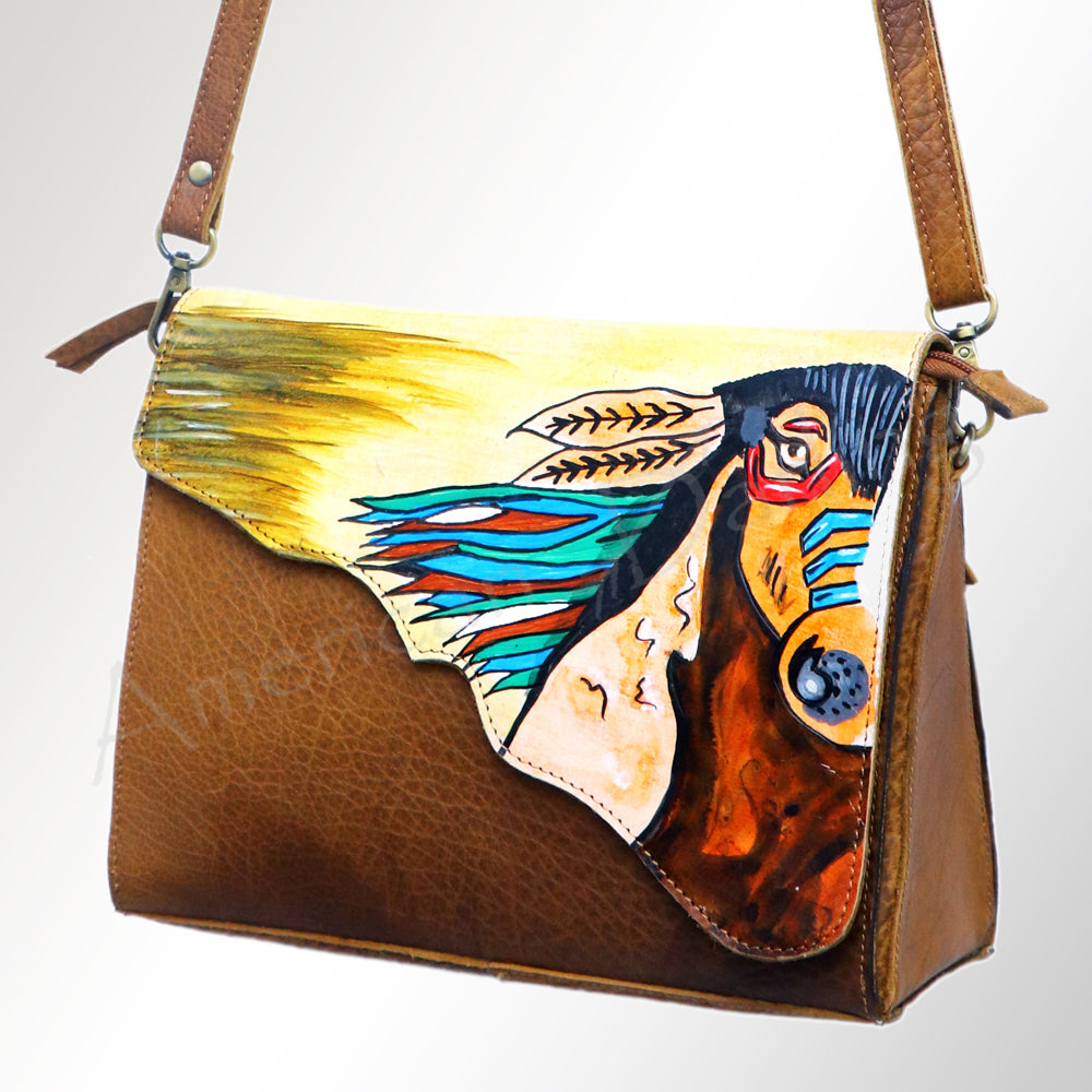 American Darling Genuine Leather Crossbody Bag