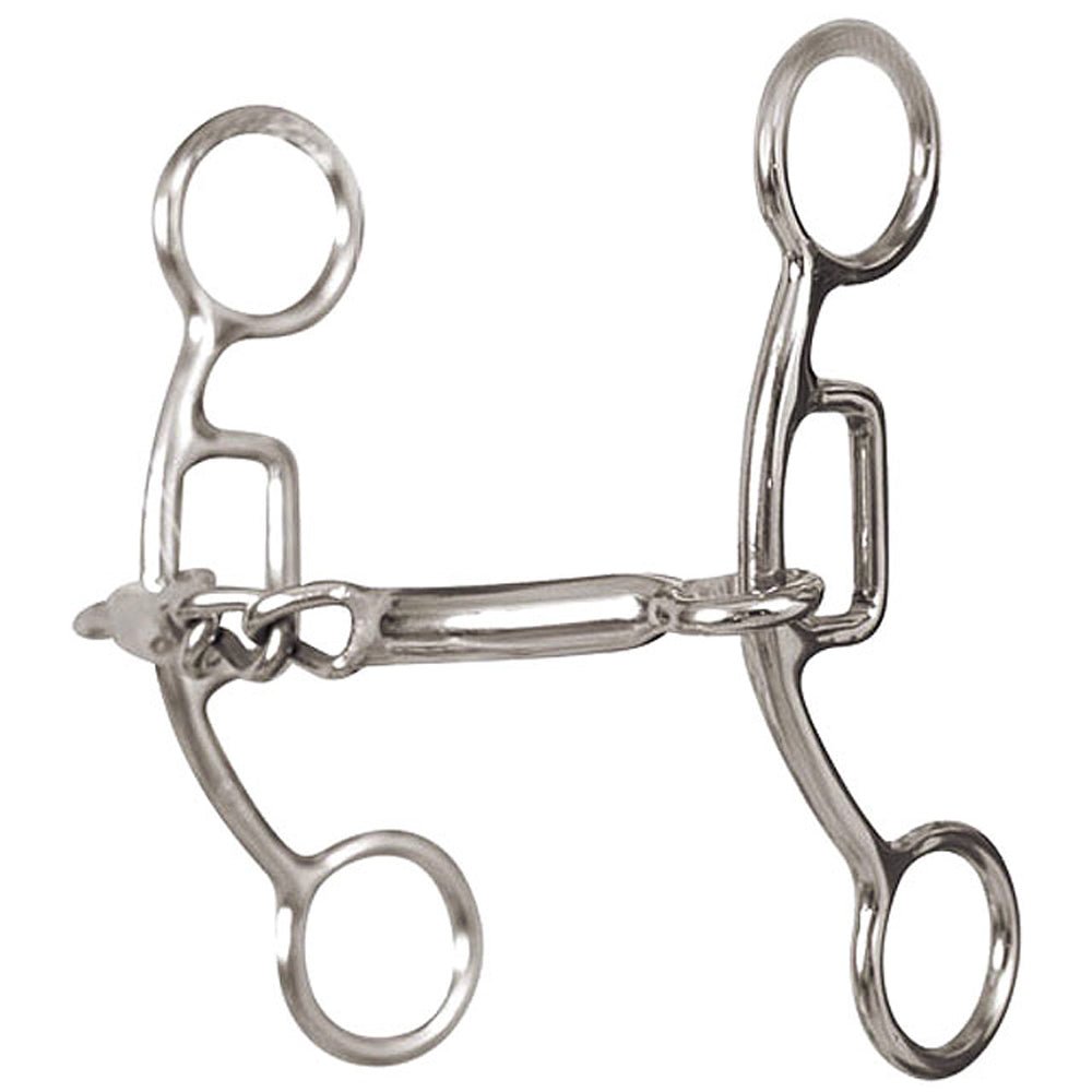 Classic Equine Goostree H. Bit Delight Double Joint Thick Bar Chain –