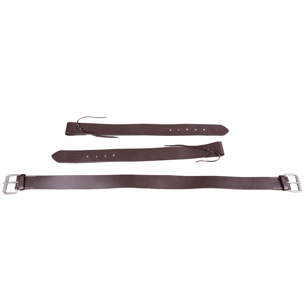 Hilason Western Flank Cinch With Connector Stainless Steel Fitting