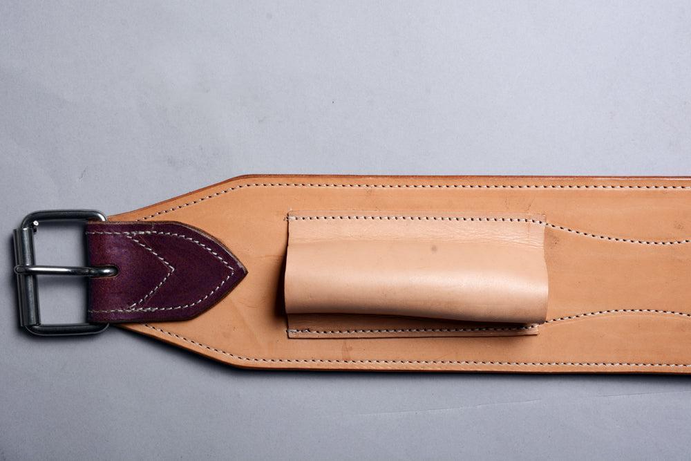 Hilason Western Flank Cinch, Chocolate