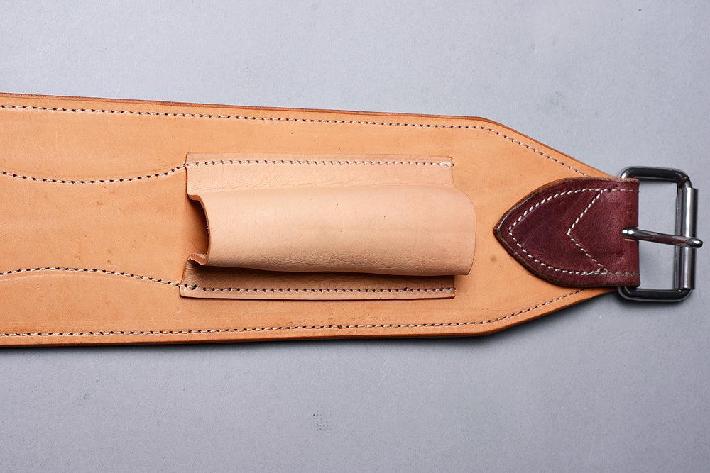 Hilason Western Flank Cinch, Chocolate