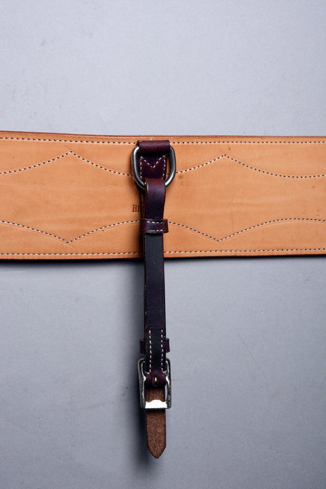 Hilason Western Flank Cinch, Chocolate