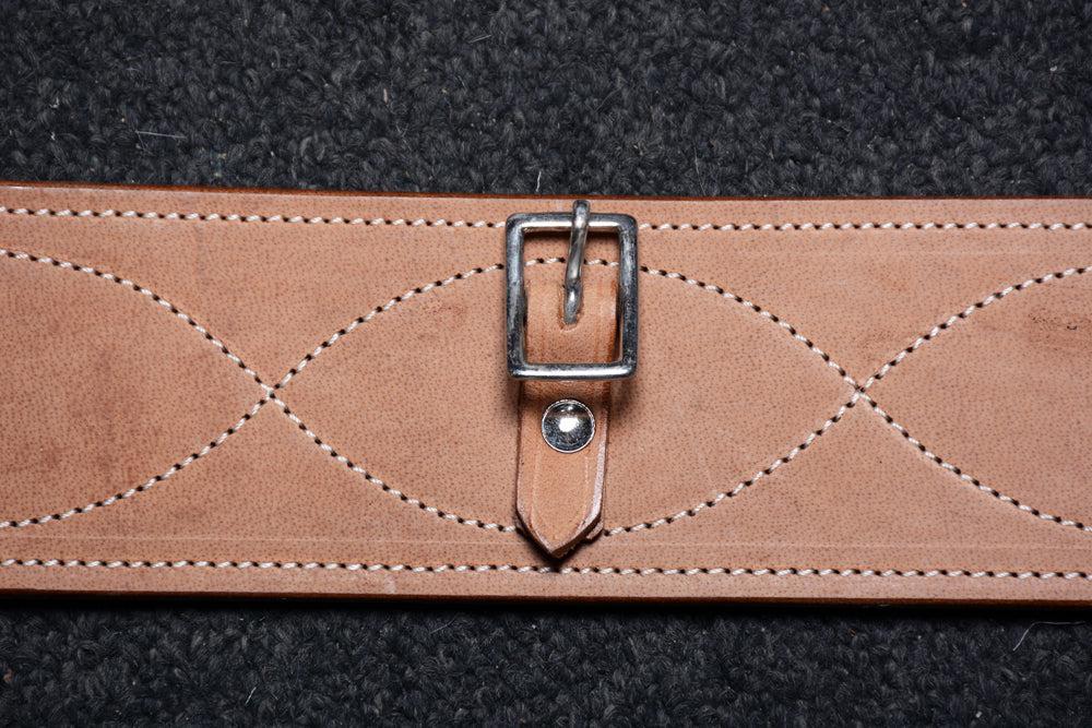 Hilason Western Flank Cinch With Connector  Harness Leather