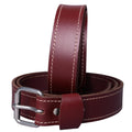 HILASON Western Genuine Leather Belt for Men Women Cowboy Cowgirl Handmade Unisex Full Grain Heavy Duty Tooled Belt for Jeans