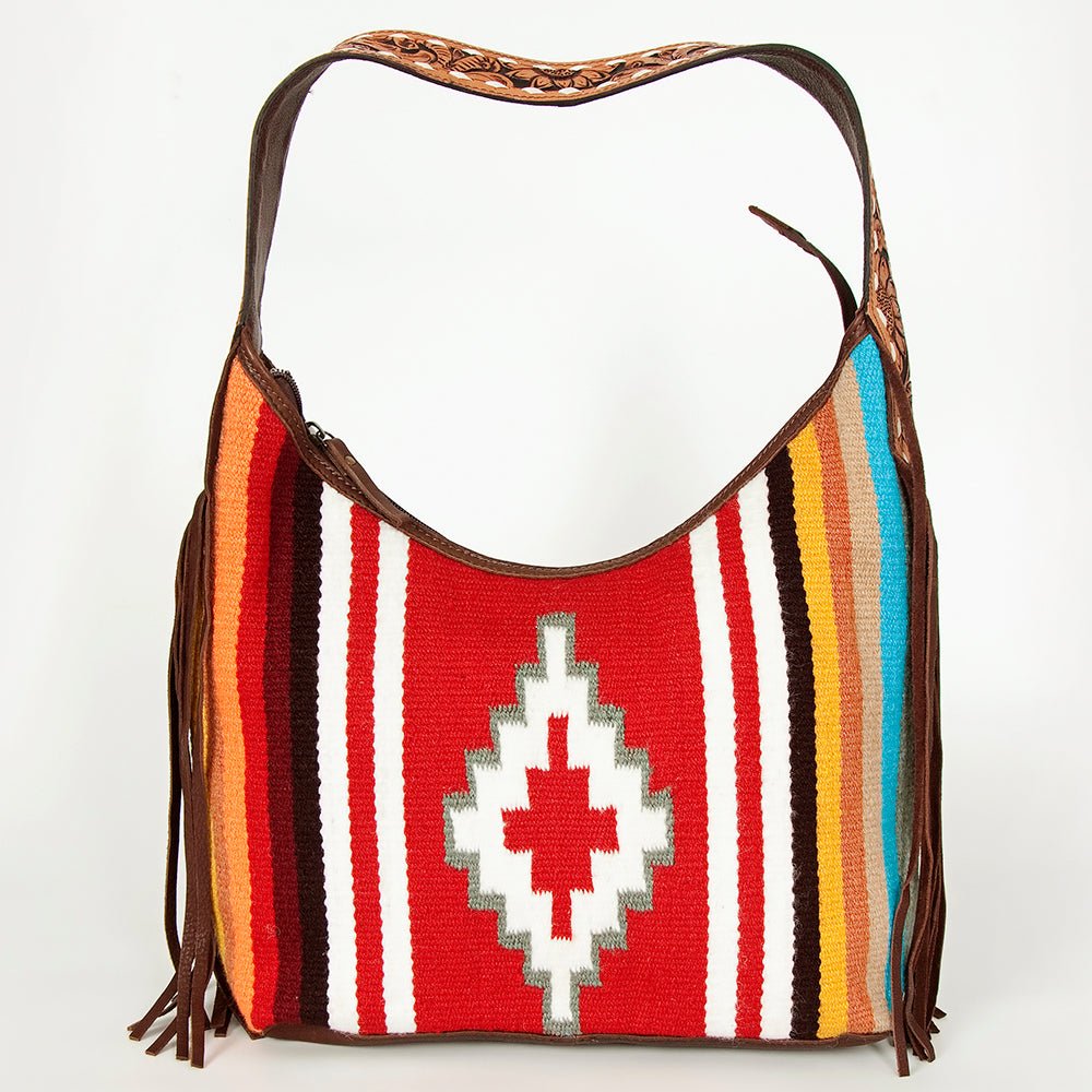 Hobo Saddle Blanket Leather Western Style Handbag for Women with Timeless Craftsmanship