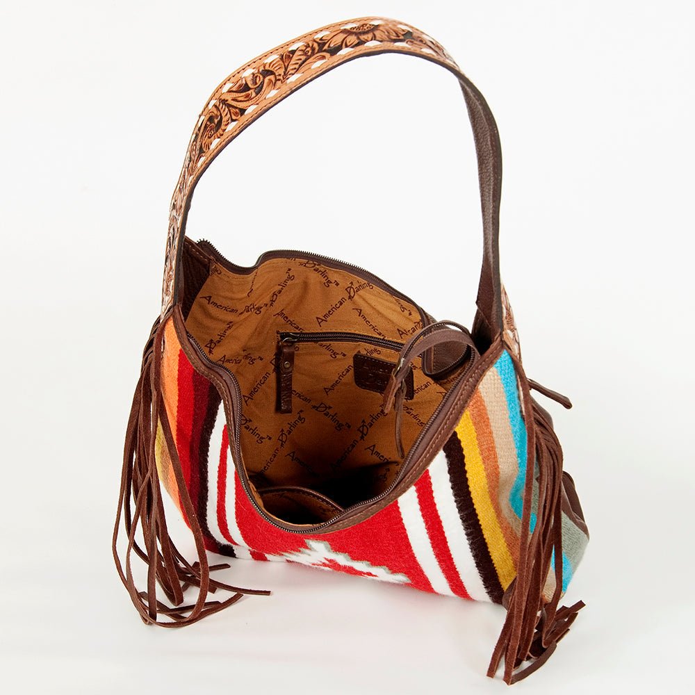 Hobo Saddle Blanket Leather Western Style Handbag for Women with Timeless Craftsmanship