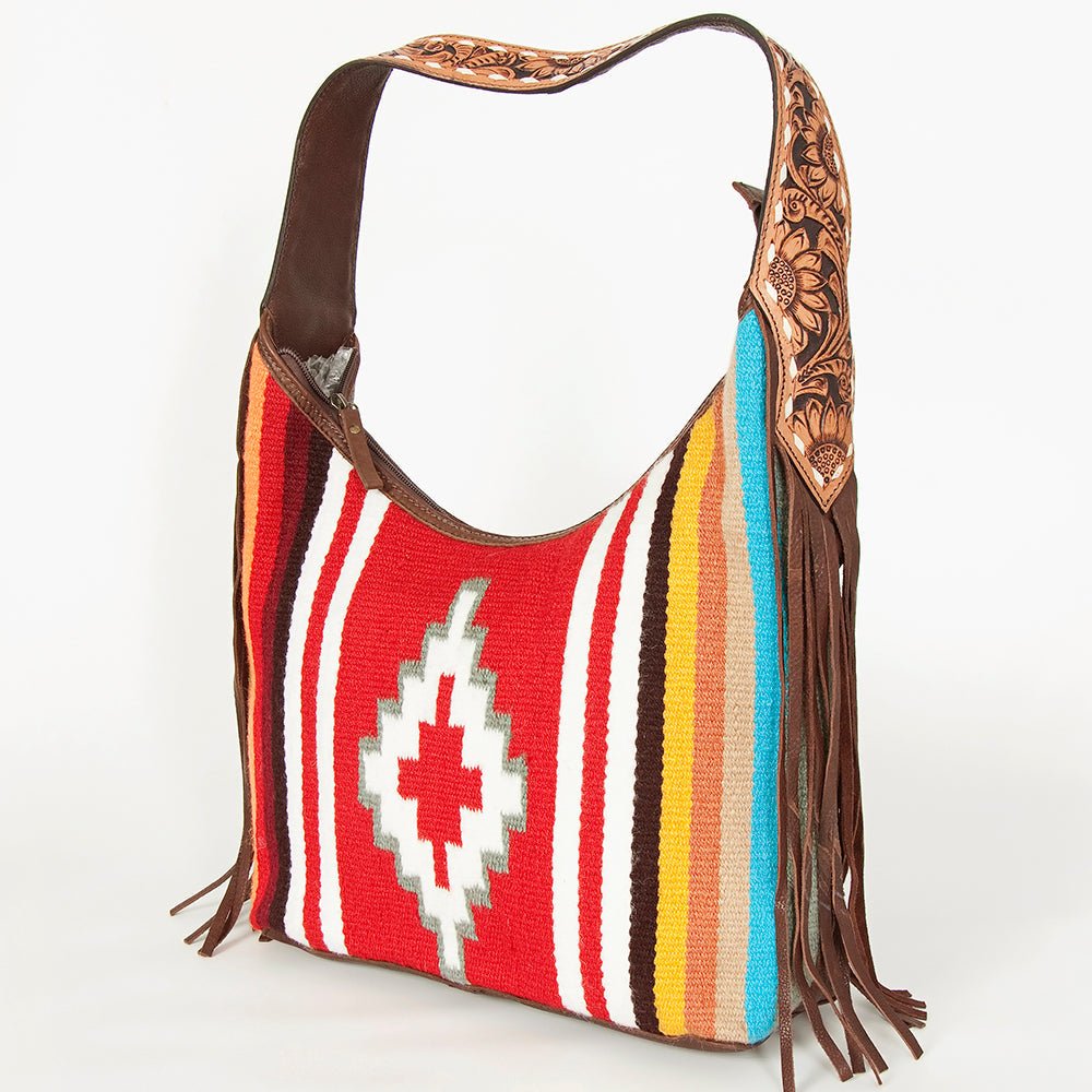 Hobo Saddle Blanket Leather Western Style Handbag for Women with Timeless Craftsmanship