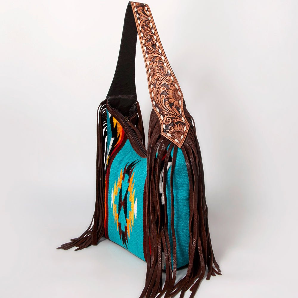 Hobo Saddle Blanket Leather Western Style Handbag for Women with Timeless Craftsmanship