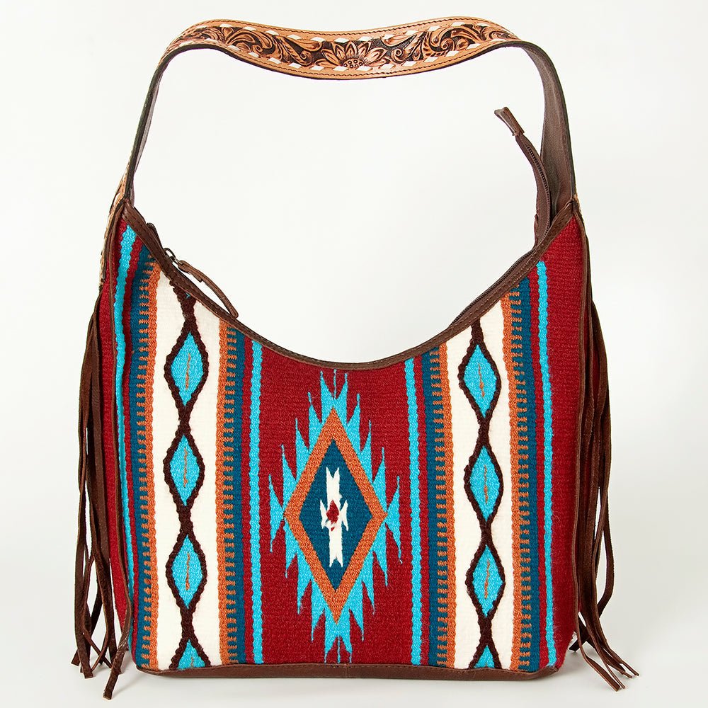 Hobo Saddle Blanket Leather Western Style Handbag for Women with Timeless Craftsmanship
