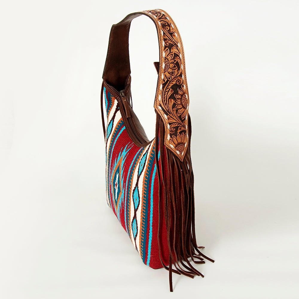Hobo Saddle Blanket Leather Western Style Handbag for Women with Timeless Craftsmanship