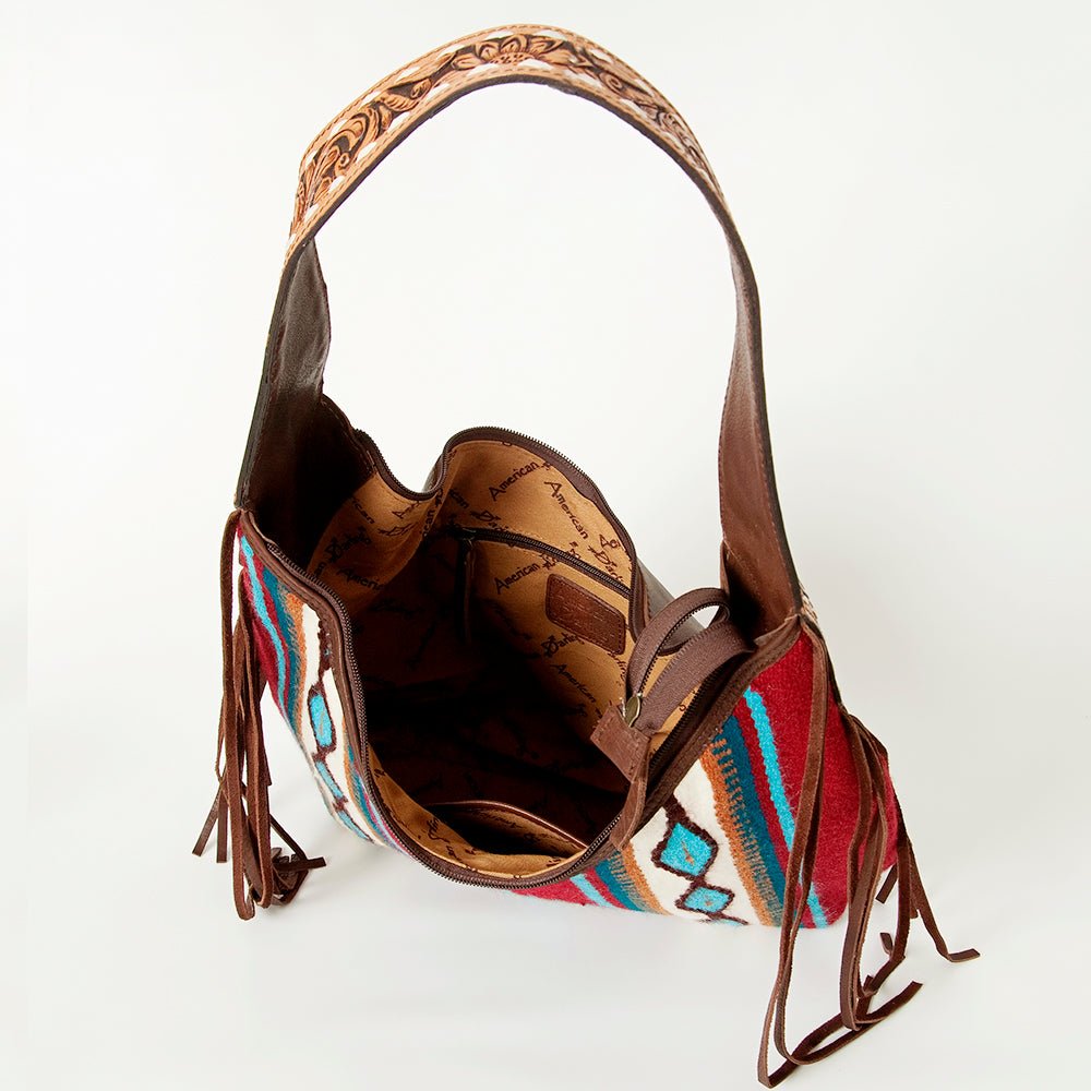 Hobo Saddle Blanket Leather Western Style Handbag for Women with Timeless Craftsmanship