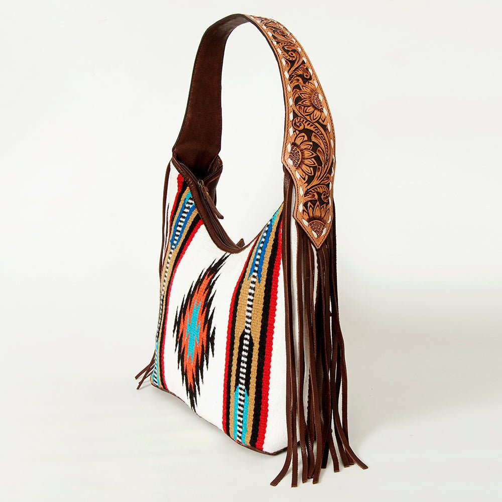 Hobo Saddle Blanket Leather Western Style Handbag for Women with Timeless Craftsmanship