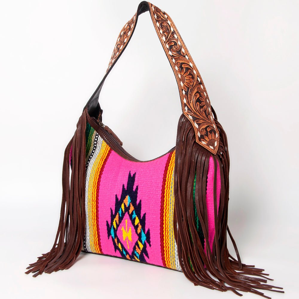 Hobo Saddle Blanket Leather Western Style Handbag for Women with Timeless Craftsmanship