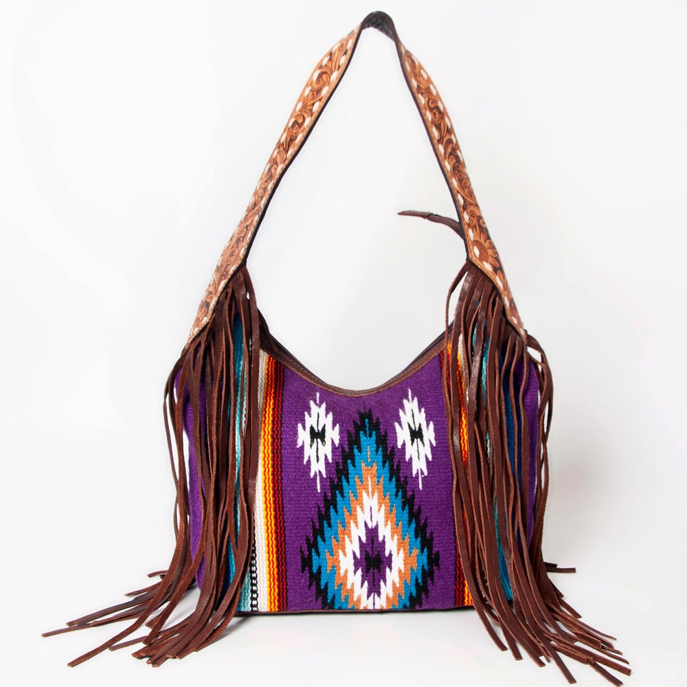 Hobo Saddle Blanket Leather Western Style Handbag for Women with Timeless Craftsmanship