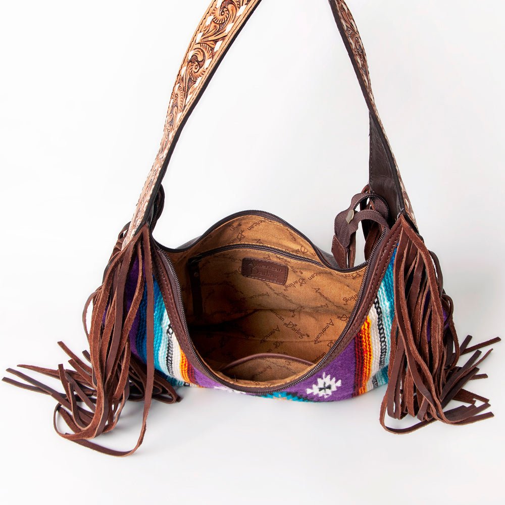 Hobo Saddle Blanket Leather Western Style Handbag for Women with Timeless Craftsmanship