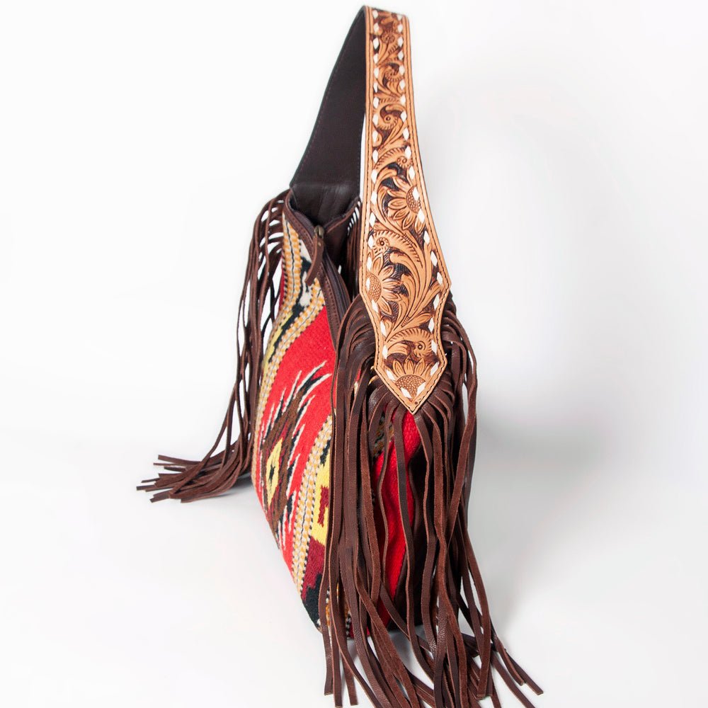 Hobo Saddle Blanket Leather Western Style Handbag for Women with Timeless Craftsmanship