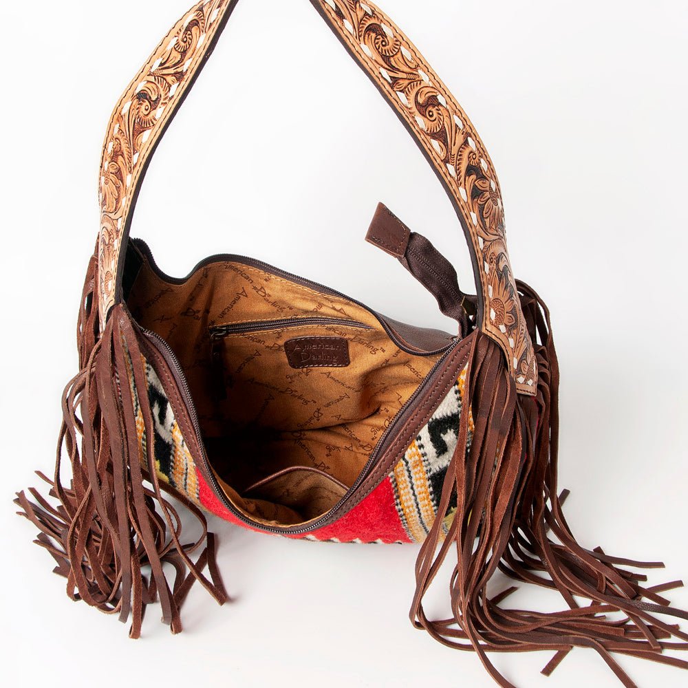 Hobo Saddle Blanket Leather Western Style Handbag for Women with Timeless Craftsmanship