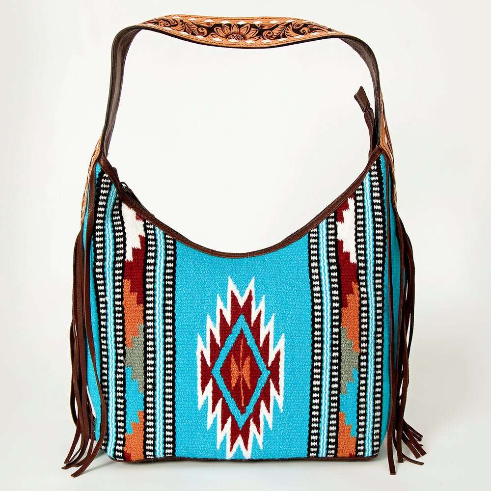 Hobo Saddle Blanket Leather Western Style Handbag for Women with Timeless Craftsmanship