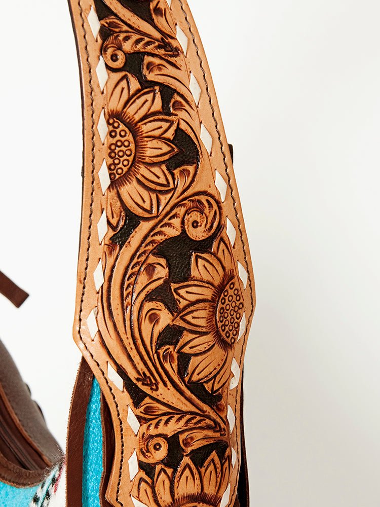 Hobo Saddle Blanket Leather Western Style Handbag for Women with Timeless Craftsmanship