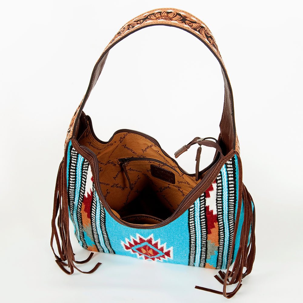 Hobo Saddle Blanket Leather Western Style Handbag for Women with Timeless Craftsmanship
