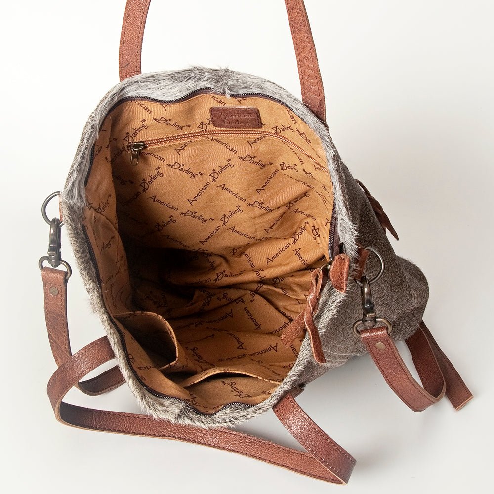 American Darling Tote Hair-On Genuine Leather