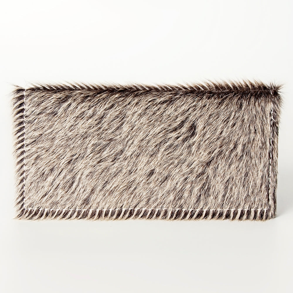 American Darling Hair-On Leather Western Wallet – Leopard & Cowhide Options