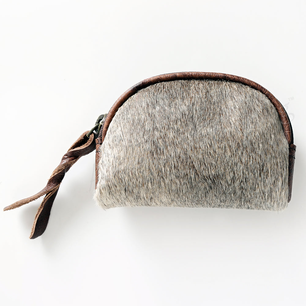 American Darling Coin Purse Hair-On Genuine Leather
