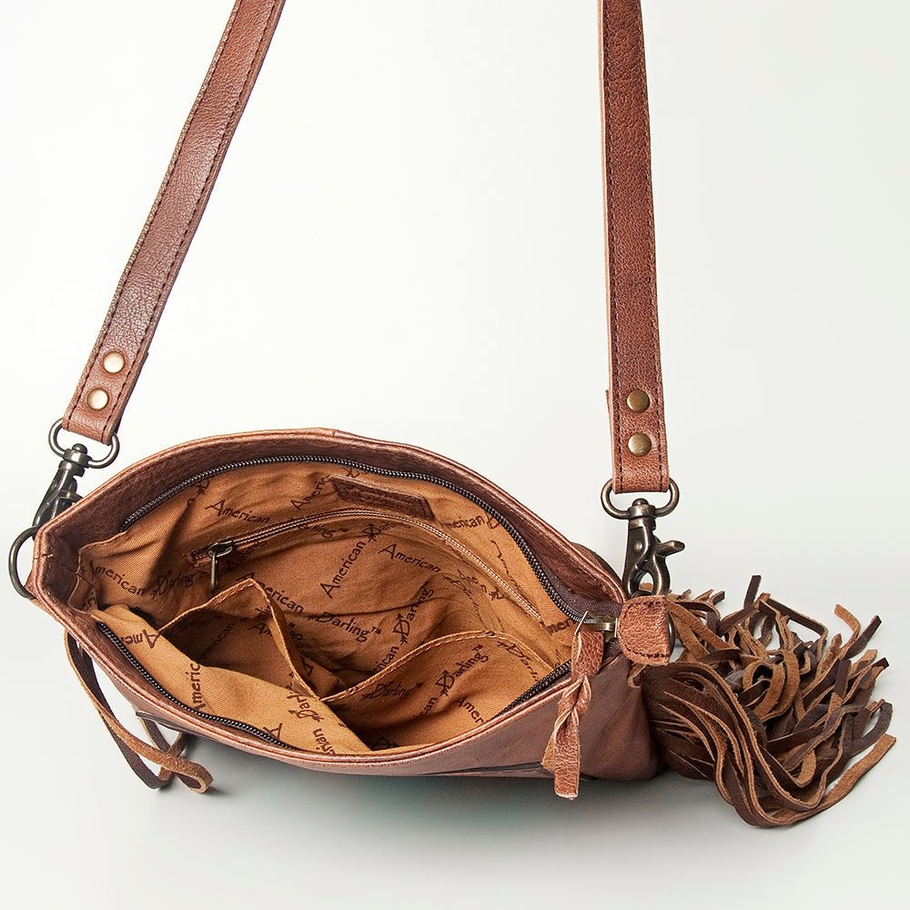 American Darling Hand Tooled Genuine Leather